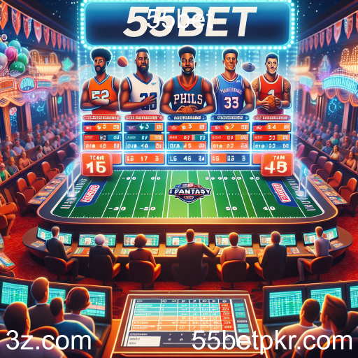 Descubra o Mundo da Fantasia Esportiva no 55bet